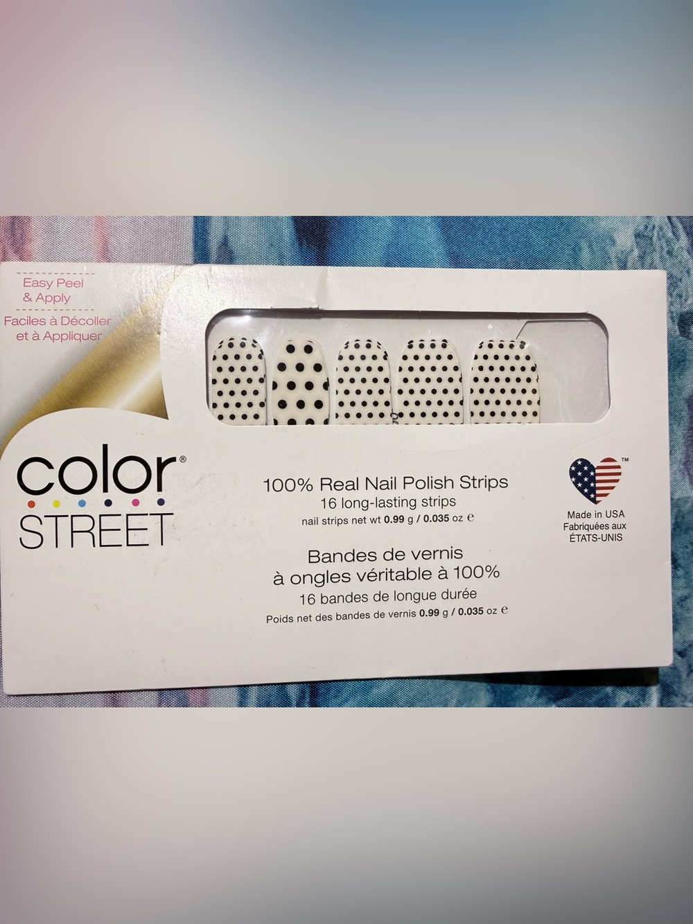 Color Street Nail Polish Strips Polka Dots